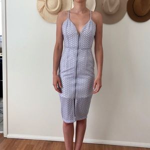 Revolve Lavender Cocktail Dress made by Elliatt